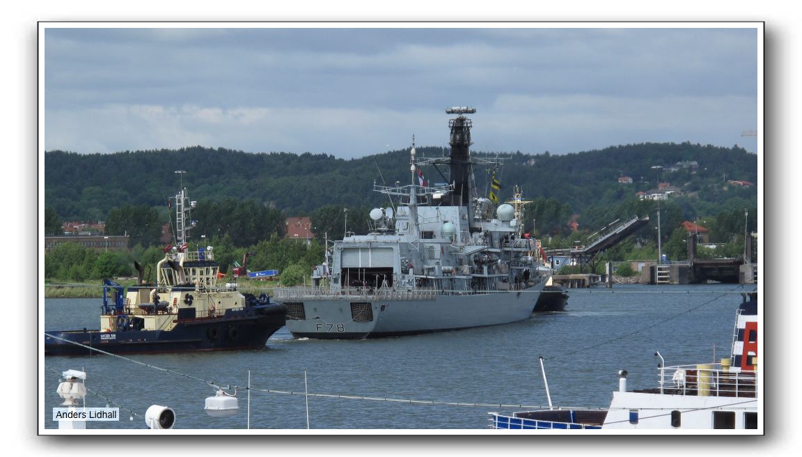 HMS Kent F78 